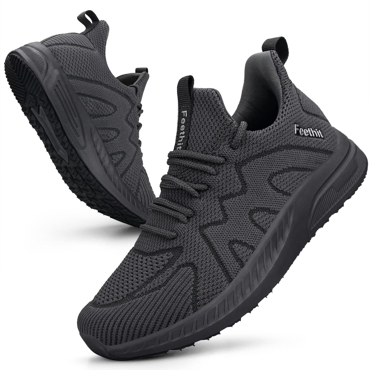 Feethit Chaussures de Sport Femme Respirant Légère de Fitness Outdoor