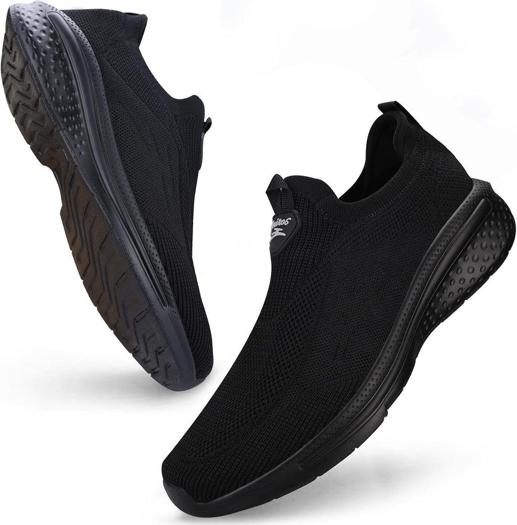 Giniros Men's Trainers Slip On Shoes Without Laces Comfortable and
