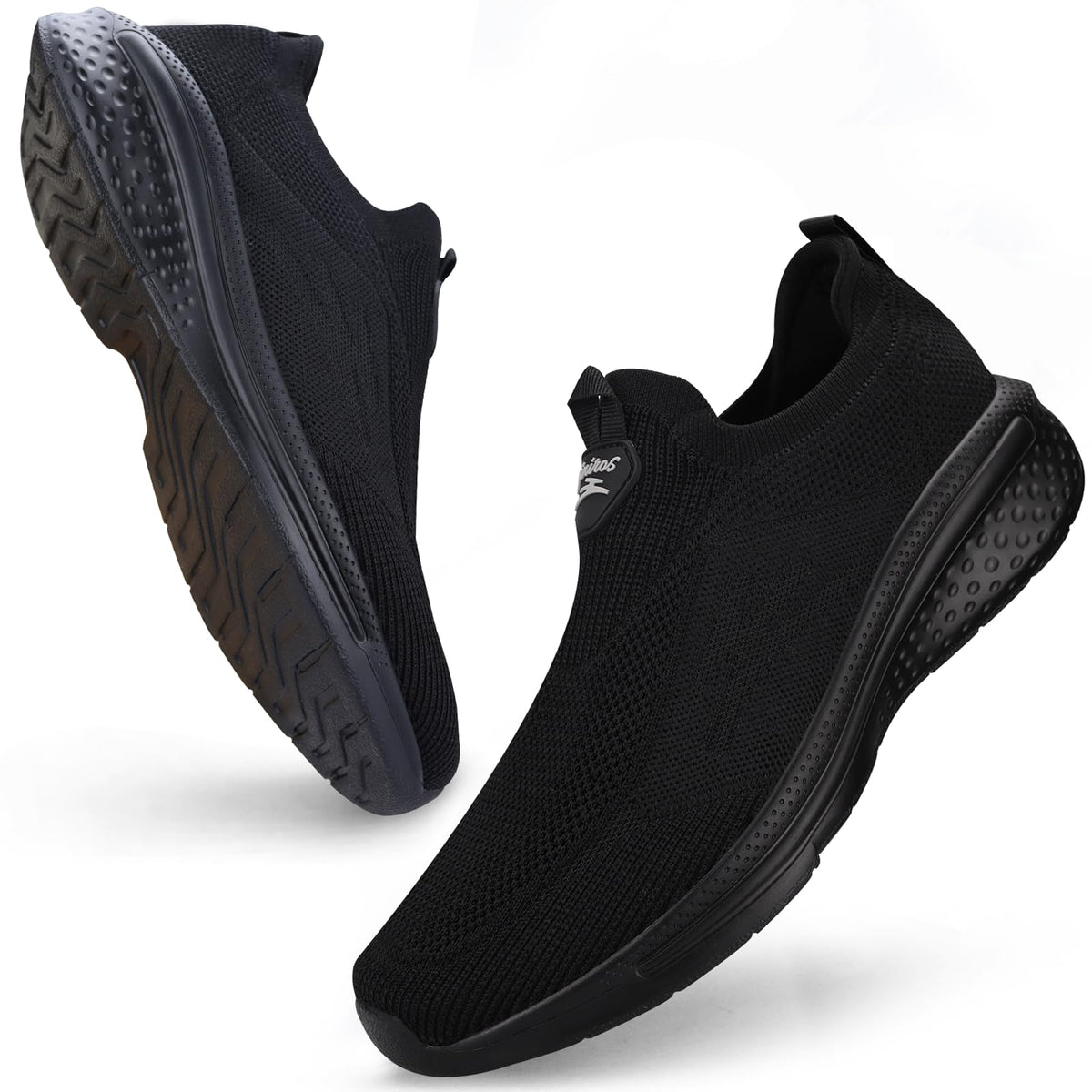 Giniros Men's Trainers Slip On Shoes Without Laces Comfortable and