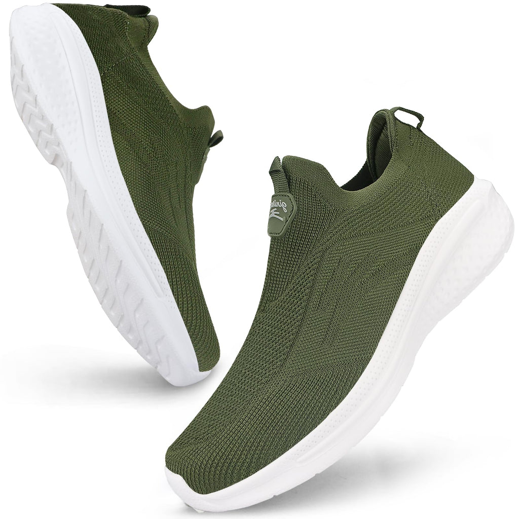 Giniros Men's Trainers Slip On Shoes Without Laces Comfortable and