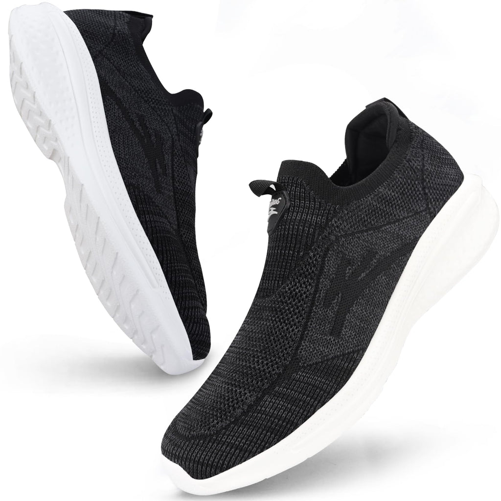Giniros Men's Trainers Slip On Shoes Without Laces Comfortable and
