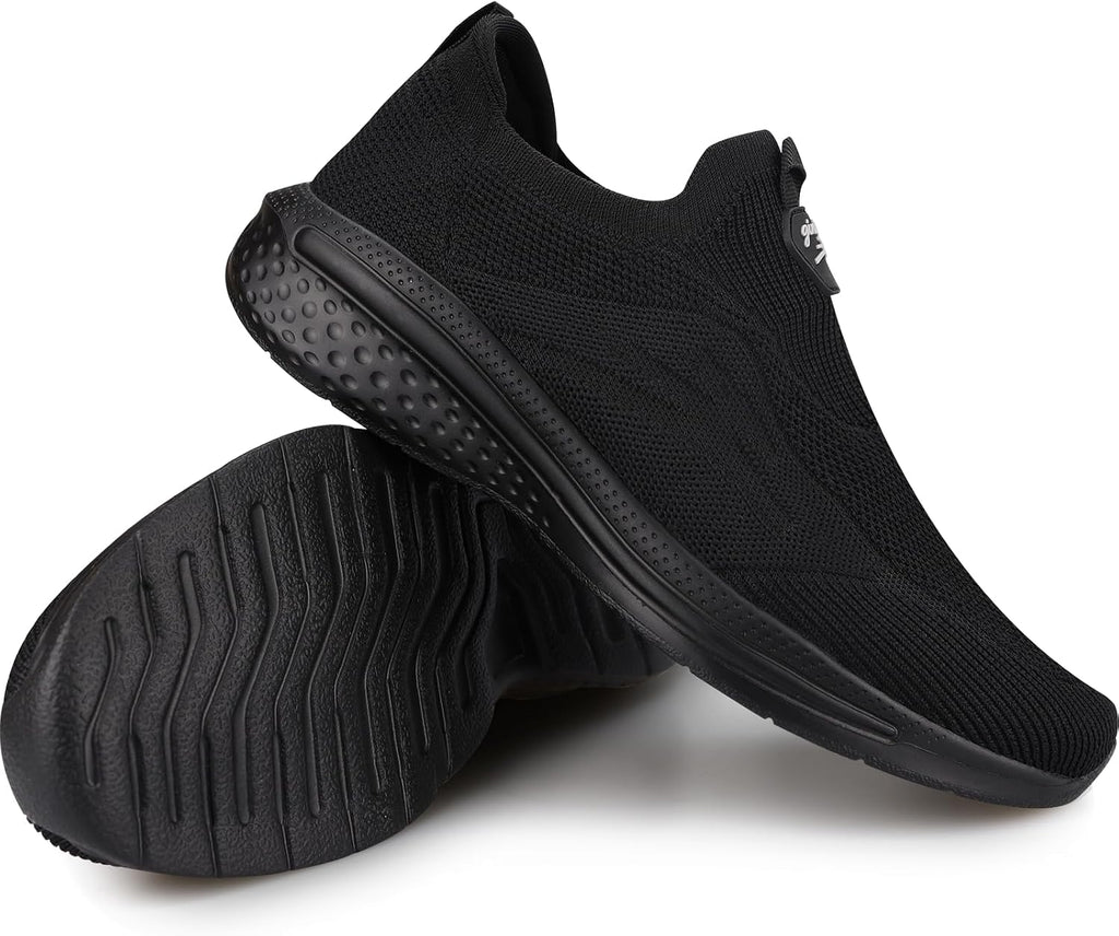 Giniros Men's Trainers Slip On Shoes Without Laces Comfortable and