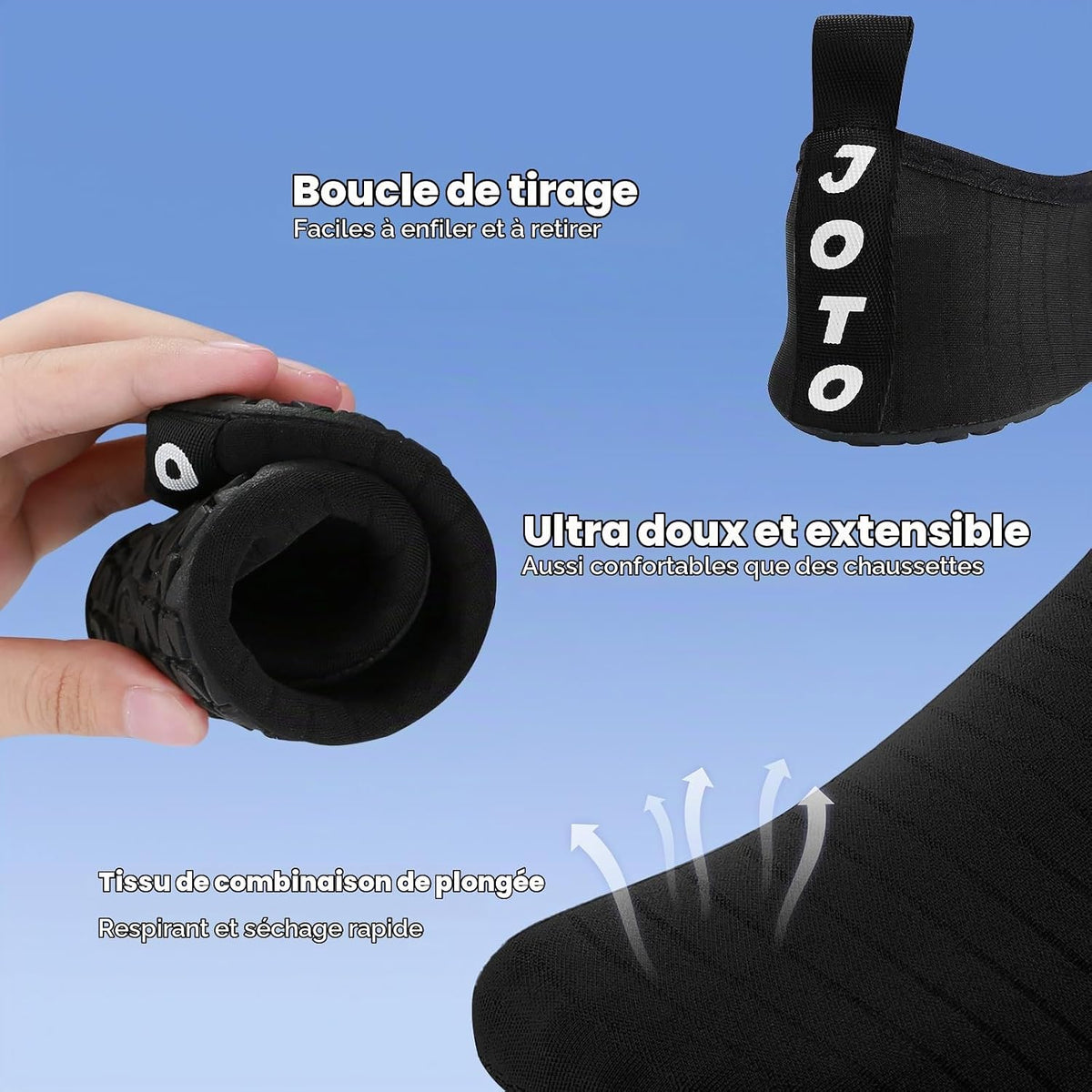 JOTO Water Shoes Water Shoes Water Shoes Men Women Beach Shoes Sea Pool Sandals Plastic Sandals, Anti Slip Sand, Quick Drying, Beach or Yoga
