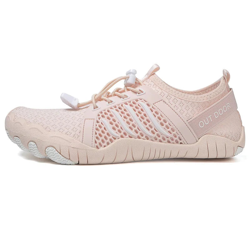 2025 New Outdoor Beach Running Shoes Lightweight and breathable solid color speed non-slip running shoes