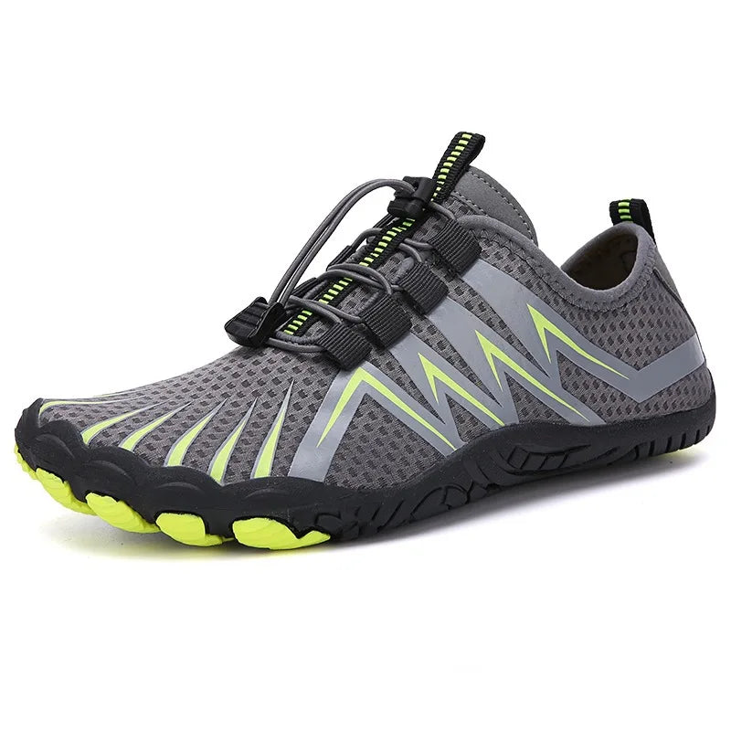 Five-Finger Stream Hiking Shoes Wading Swimming Surfing Ocean Non-Slip Quick-Drying Breathable Mesh Upper Sports Outdoor