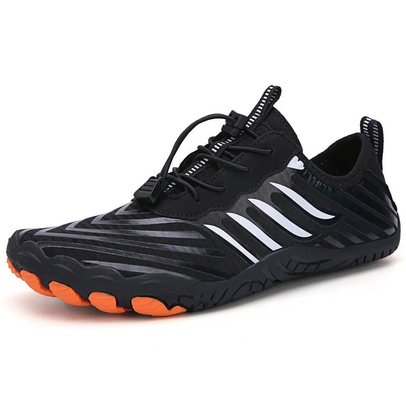 Five-Finger Stream Hiking Shoes Wading Swimming Surfing Ocean Non-Slip Quick-Drying Breathable Mesh Upper Sports Outdoor
