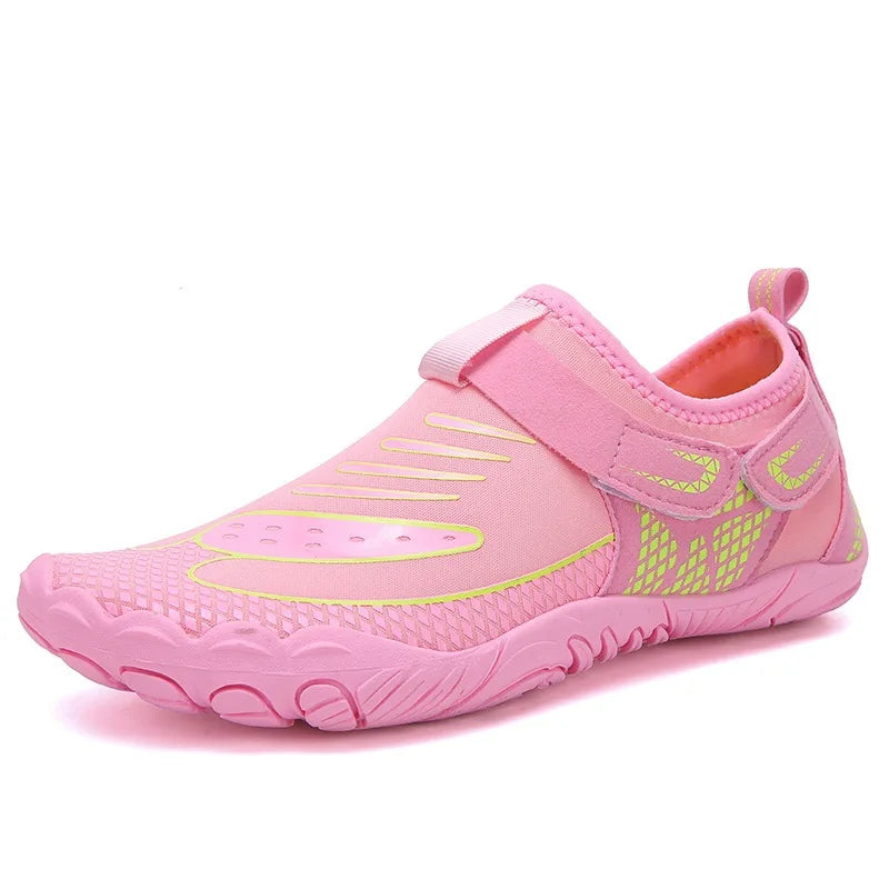 Five-Finger Stream Hiking Shoes Wading Swimming Surfing Ocean Non-Slip Quick-Drying Breathable Mesh Upper Sports Outdoor