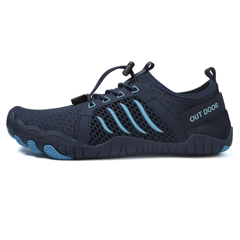 2025 New Outdoor Beach Running Shoes Lightweight and breathable solid color speed non-slip running shoes
