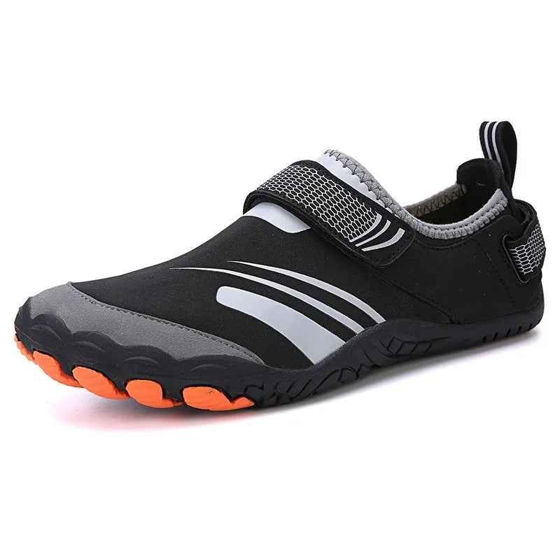Five-Finger Stream Hiking Shoes Wading Swimming Surfing Ocean Non-Slip Quick-Drying Breathable Mesh Upper Sports Outdoor