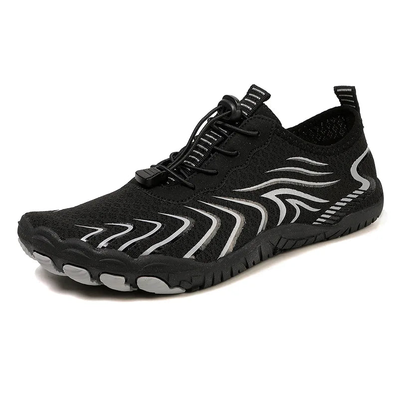 Unisex Quick Dry Water Shoes Breathable Barefoot Aqua Beach Footwear Anti-Slip Wading Sneakers for Outdoor Swimming