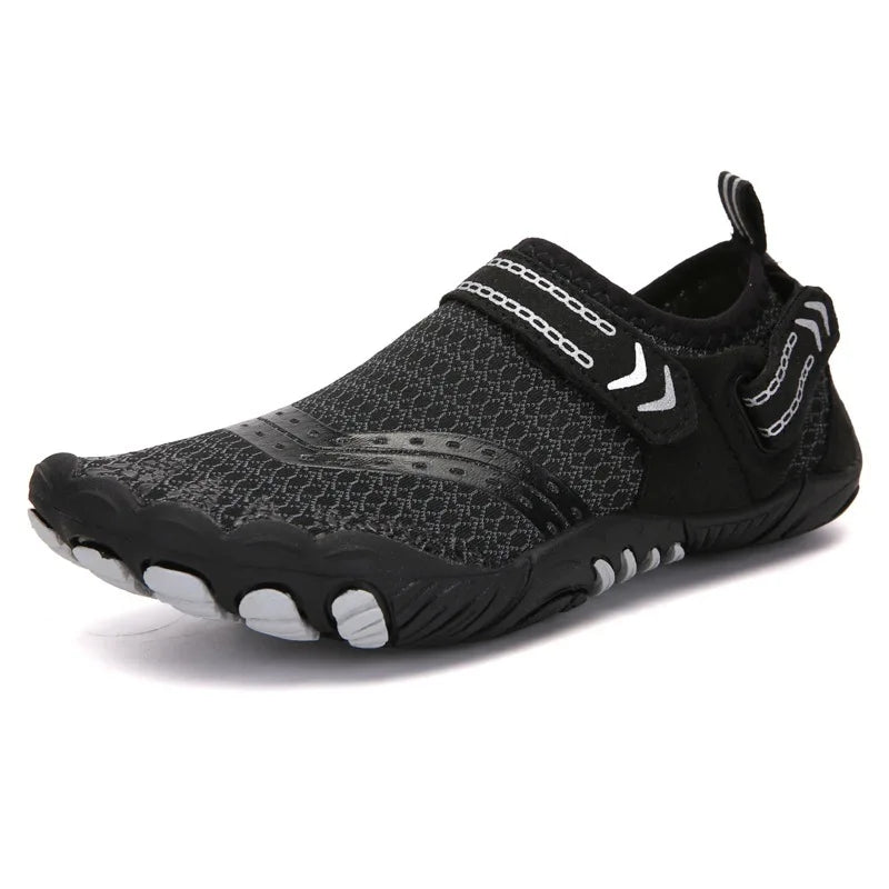 Five-Finger Stream Hiking Shoes Wading Swimming Surfing Ocean Non-Slip Quick-Drying Breathable Mesh Upper Sports Outdoor