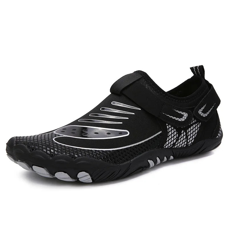 Five-Finger Stream Hiking Shoes Wading Swimming Surfing Ocean Non-Slip Quick-Drying Breathable Mesh Upper Sports Outdoor