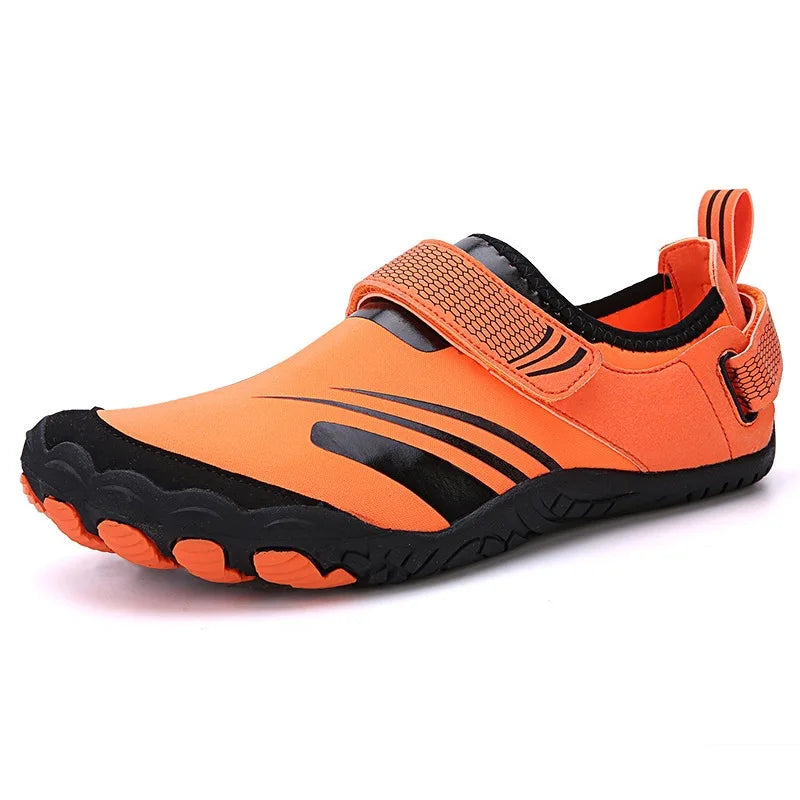 Five-Finger Stream Hiking Shoes Wading Swimming Surfing Ocean Non-Slip Quick-Drying Breathable Mesh Upper Sports Outdoor