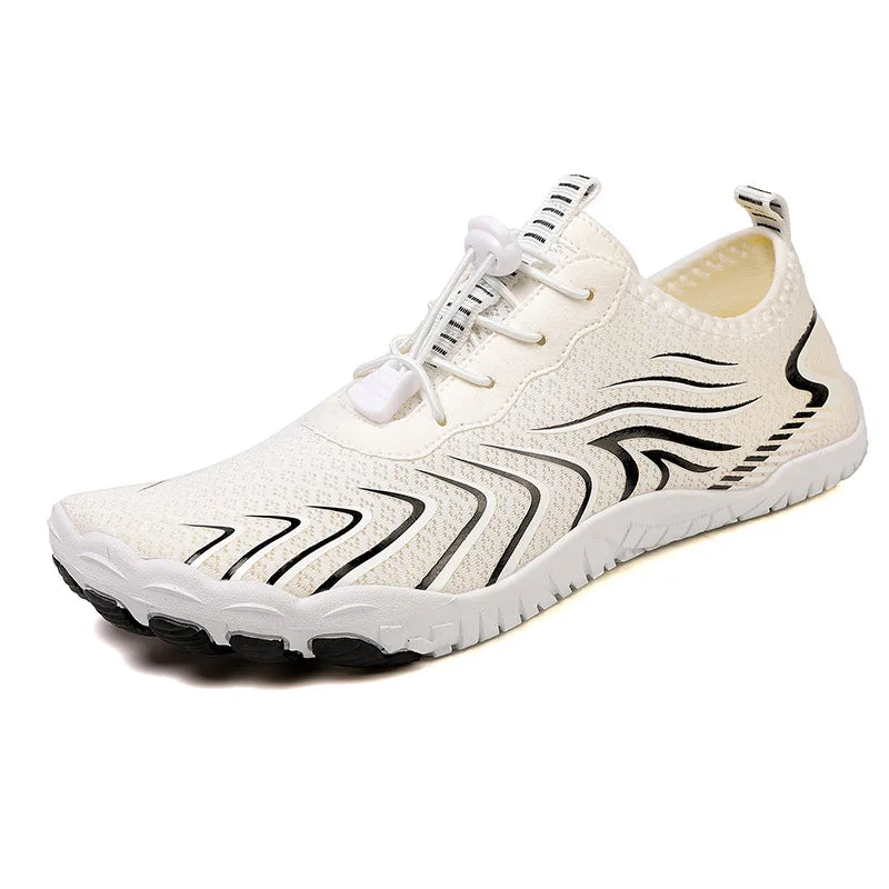 Unisex Quick Dry Water Shoes Breathable Barefoot Aqua Beach Footwear Anti-Slip Wading Sneakers for Outdoor Swimming