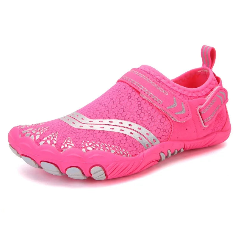 Five-Finger Stream Hiking Shoes Wading Swimming Surfing Ocean Non-Slip Quick-Drying Breathable Mesh Upper Sports Outdoor