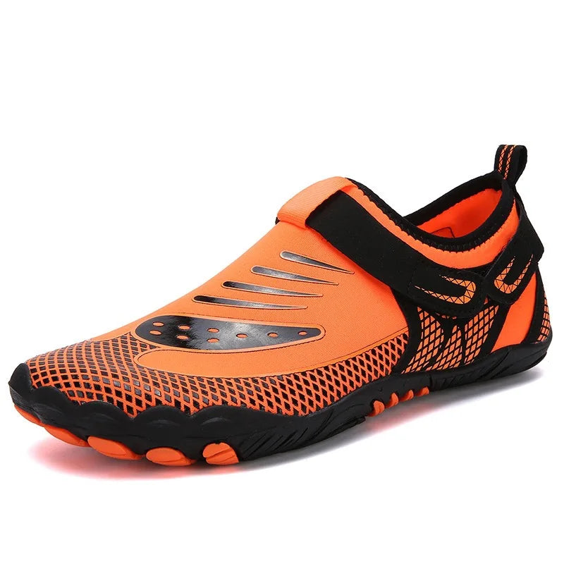 Five-Finger Stream Hiking Shoes Wading Swimming Surfing Ocean Non-Slip Quick-Drying Breathable Mesh Upper Sports Outdoor