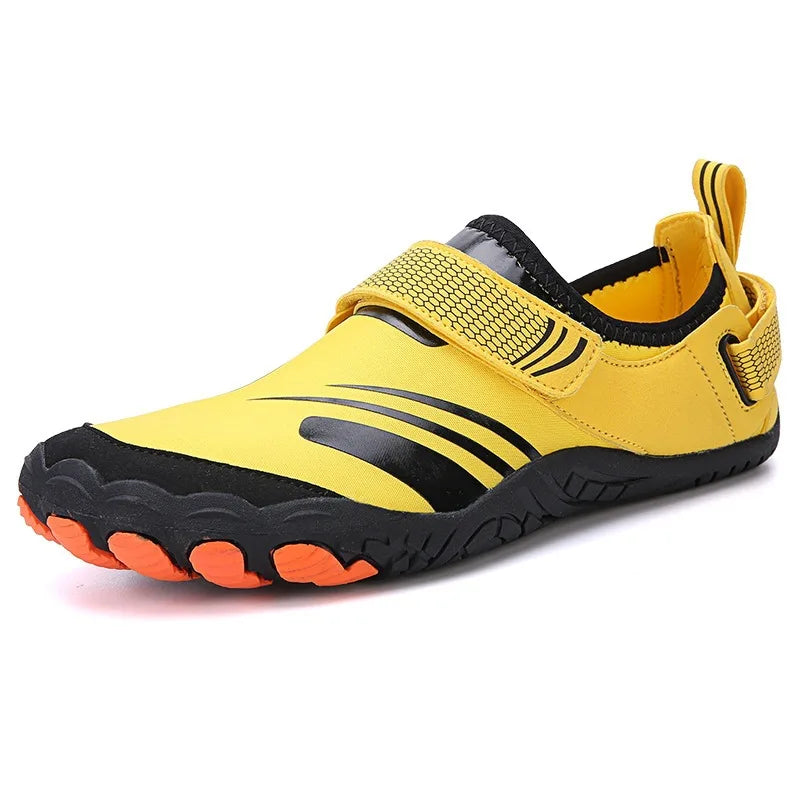 Five-Finger Stream Hiking Shoes Wading Swimming Surfing Ocean Non-Slip Quick-Drying Breathable Mesh Upper Sports Outdoor