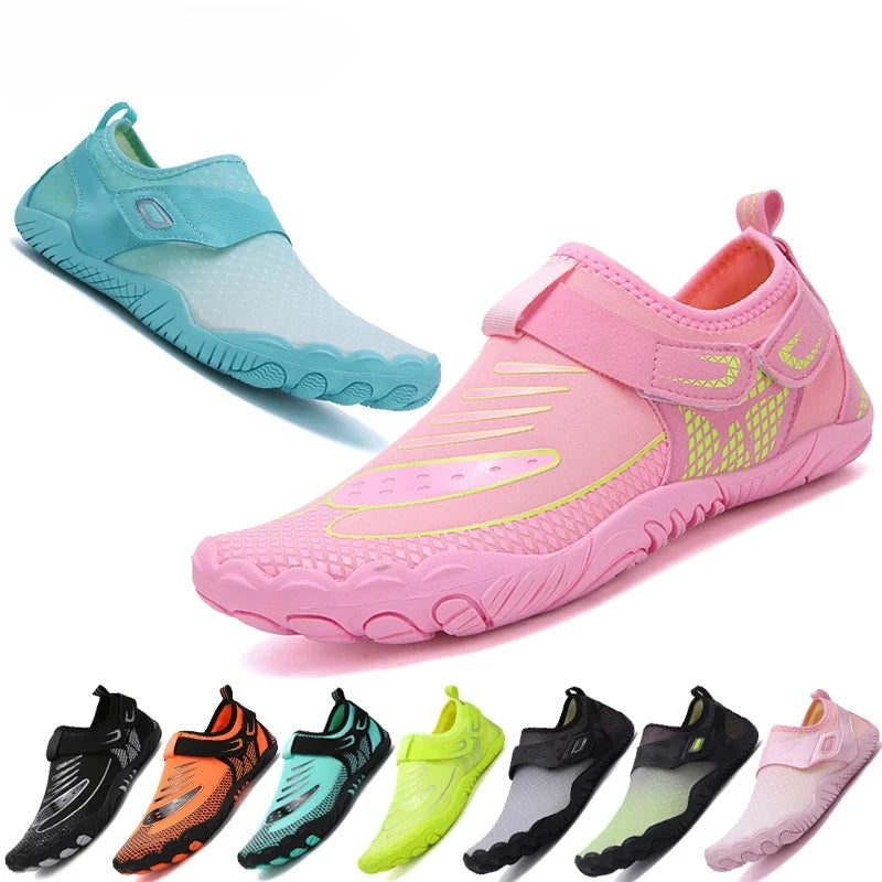 Chaussures de plage pour hommes, chaussures de randonnée pour piscine, chaussures pieds nus à séchage rapide, chaussures aquatiques de surf, chaussures de yoga pour femmes, chaussures de pêche