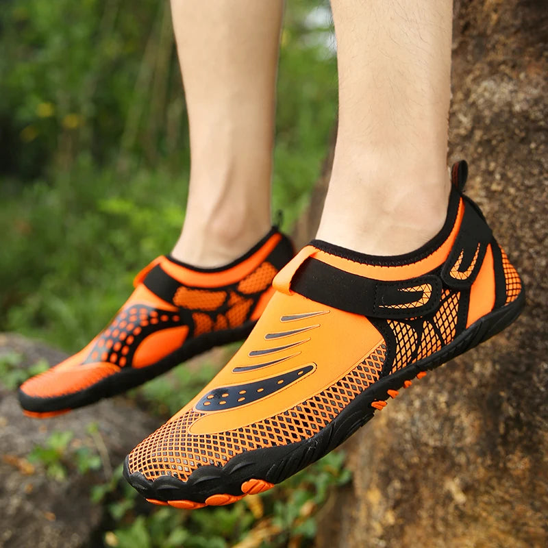 Chaussures aquatiques de plage pour hommes et femmes, à séchage rapide, style pieds nus, pour la randonnée aquatique, le surf, la marche aquatique, baskets unisexes, chaussures de natation